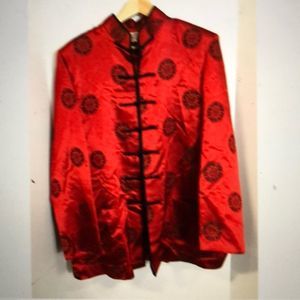Tianliang XL Emperors red tunic blouse